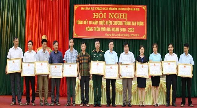 Quang Bình tổng kết 10 năm thực hiện Chương trình MTQG xây dựng nông thôn mới