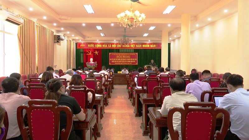 Quang Bình tổ chức Hội nghị sơ kết sản xuất nông lâm nghiệp